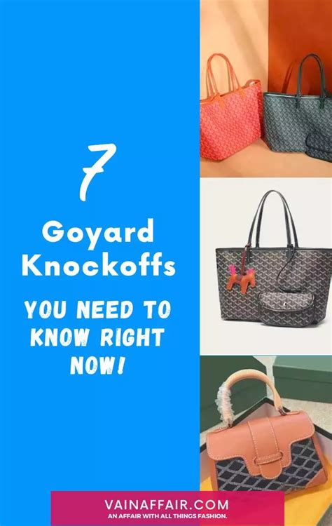 goyard knock off dupes.